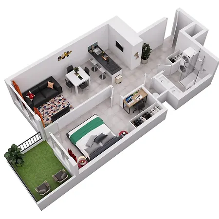 Appartement Center Of - Free Parking *